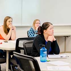 students in a classroom