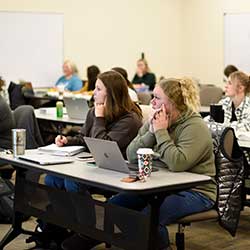 students in a classroom